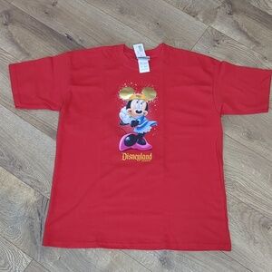 MINNIE MOUSE 50th Anniversary Red tshirt Youth Size XL